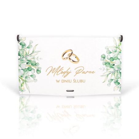 Pudełko mini drewno Ślub