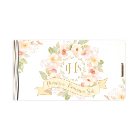 Pudełko drewniane z okazji I Komunii Św.