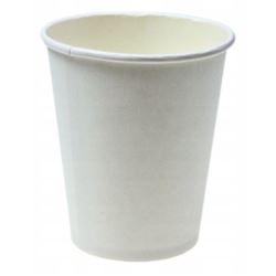 Kubki papierowe 180ml białe 70 sztuk