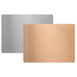 Podkłady złoto/srebrne 12x18cm, 1 sztuka