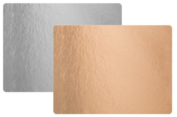 Podkłady złoto/srebrne 12x18cm, 1 sztuka