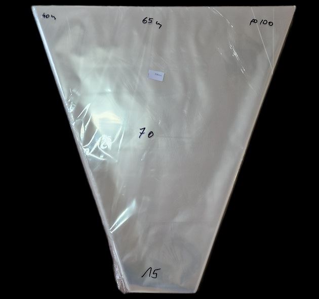 Folia do kwiatów gruba 70x65x15  100 szt.