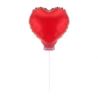 Balon foliowy "Serce", 11" czerwone, z patyczkiem