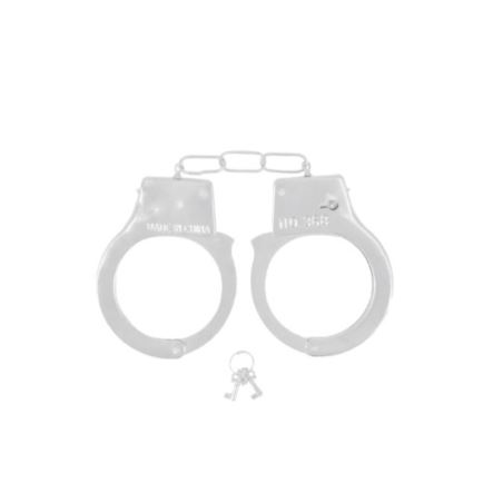 Kajdanki policyjne srebrne