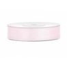 Tasiemka satynowa, j.pudrowy róż, 12mm/25m