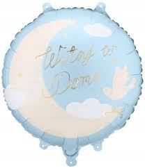 Balon foliowy pastylka ''Witaj w Domu'', 35x35 cm,