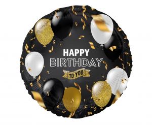 Balon foliowy B&C Happy Birthday To You, 18"