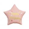 Balon foliowy Happy Birthday, gwiazda matowa j. ró