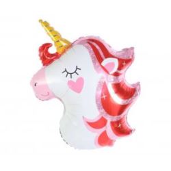 Balon foliowy Jednorożec rozmarzony, 64x47cm