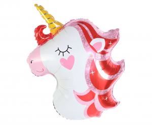 Balon foliowy Jednorożec rozmarzony, 64x47cm