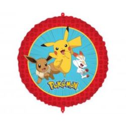 Balon foliowy Pokemon 46 cm, 1 szt.