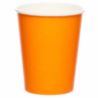 Kubeczki papierowe pomarańczowe 237ml