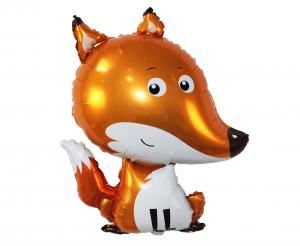 Balon foliowy Lis, 62x50 cm