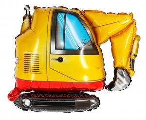 Balon foliowy Koparka, 55x45cm