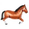 Balon foliowy Koń brązowy, 86x57cm