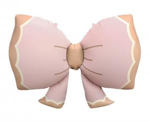 Balon foliowy Kokarda różowa, 68x47cm