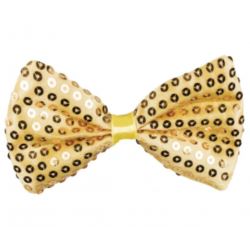 Mucha w cekiny złota