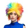 Peruka Punky rainbow, tęczowe włosy