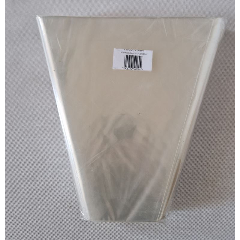 Folia do kwiatów cienka 35x30x13 100 szt.