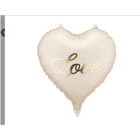 Balon foliowy serce Love, 45 cm