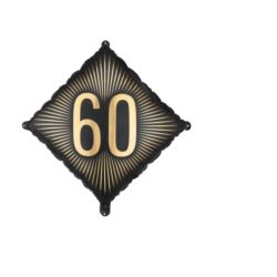 Balon foliowy ''60'', 46x46 cm