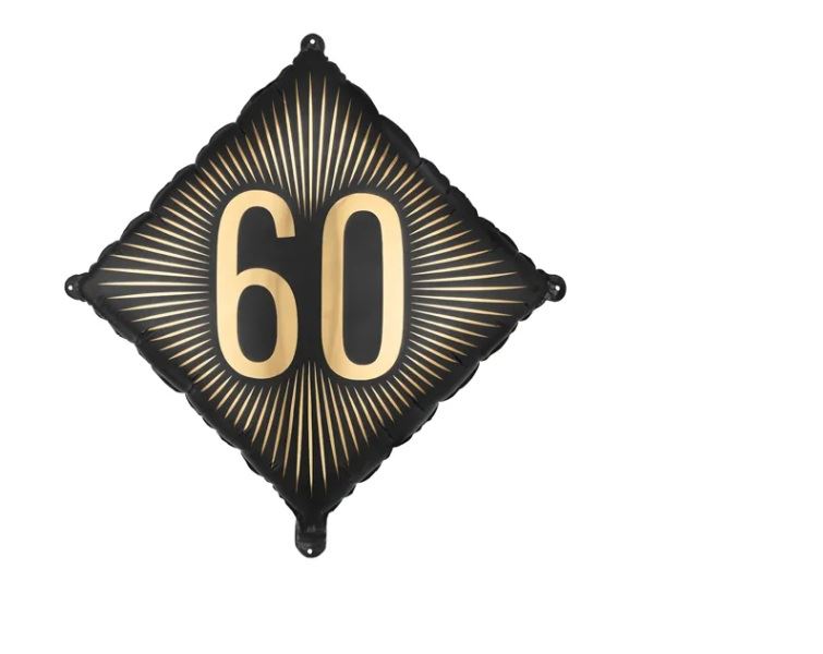 Balon foliowy ''60'', 46x46 cm
