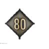 Balon foliowy ''80'', 46x46 cm