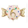 Balon foliowy Cukierek ''6'', 61x37 cm