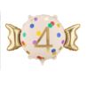 Balon foliowy Cukierek ''4'', 61x37 cm