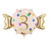 Balon foliowy Cukierek ''3'', 61x37 cm