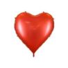 Balon foliowy Serce XXL, 136x129 cm, czerwony