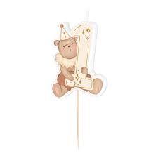 Świeczka Miś Baby 1szt.