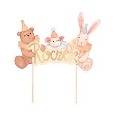 Topper Miś Myszka Królik Baby 1szt.