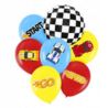Balony Wyścigówki 12 cali 7 szt. zestaw