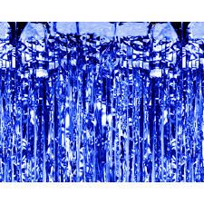 Kurtyna imprezowa ciemna niebieska 100x250cm