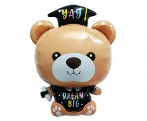 Balon foliowy Miś absolwent, 41x53cm