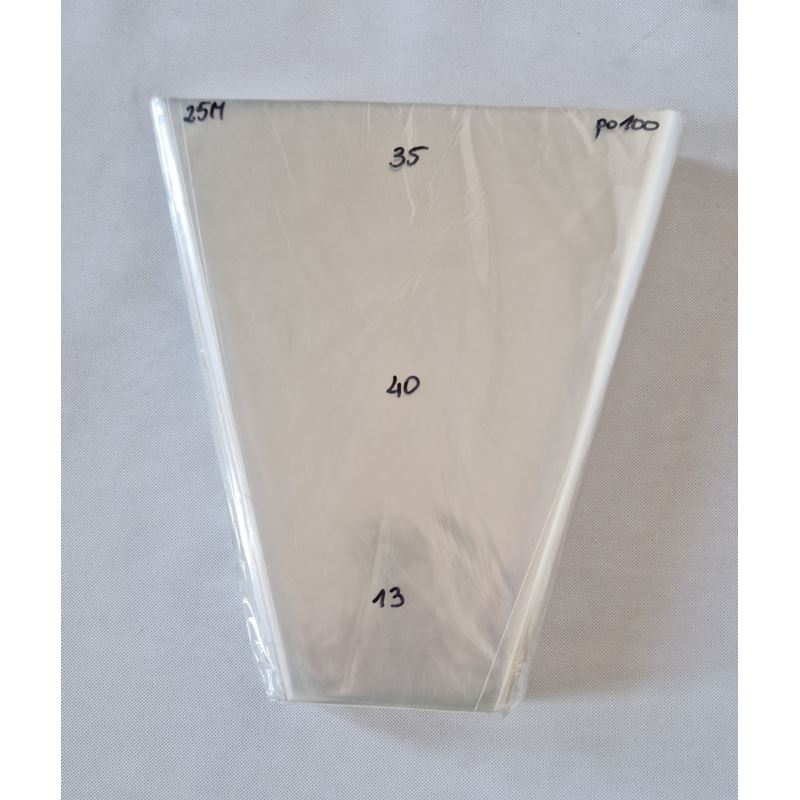 Folia do kwiatów cienka 40x35x13  100 szt.