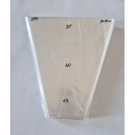 Folia do kwiatów cienka 40x35x13  100 szt.