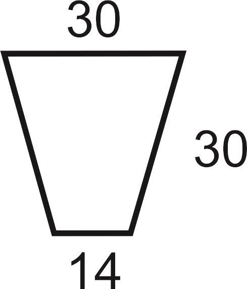 Folia do kwiatów perforowana 30x30x14  100 szt.