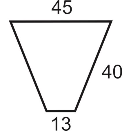Folia do kwiatów cienka 40x45x13  100 szt.