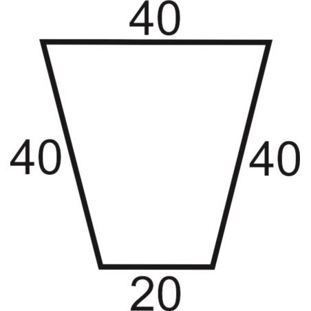 Folia do kwiatów gruba 40x40x20  50 szt.