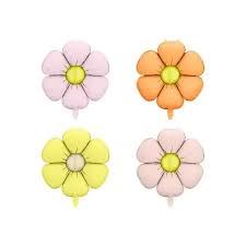 Balony foliowe do girland Stokrotki, średnica 65 c