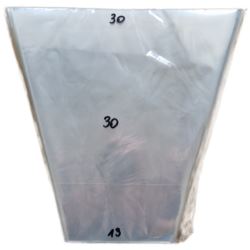 Folia do kwiatów cienka 30x30x13  100 szt.