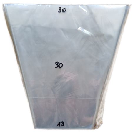 Folia do kwiatów cienka 30x30x13  100 szt.