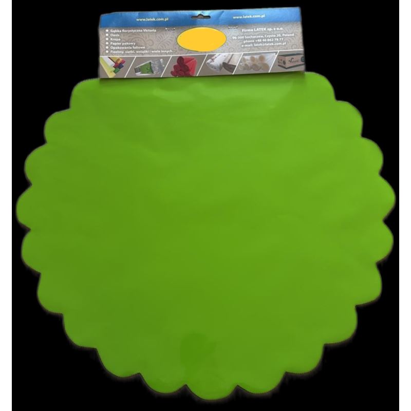 Serweta - Kryza 50 cm. zielona Opakowania 50 szt.