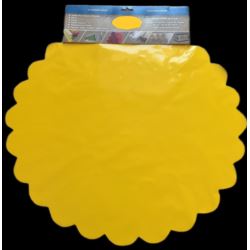 Serweta - Kryza 50 cm. żółta Opakowania 50 szt.