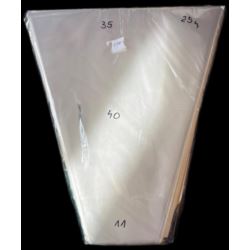 Folia do kwiatów cienka 40x35x11  100 szt.