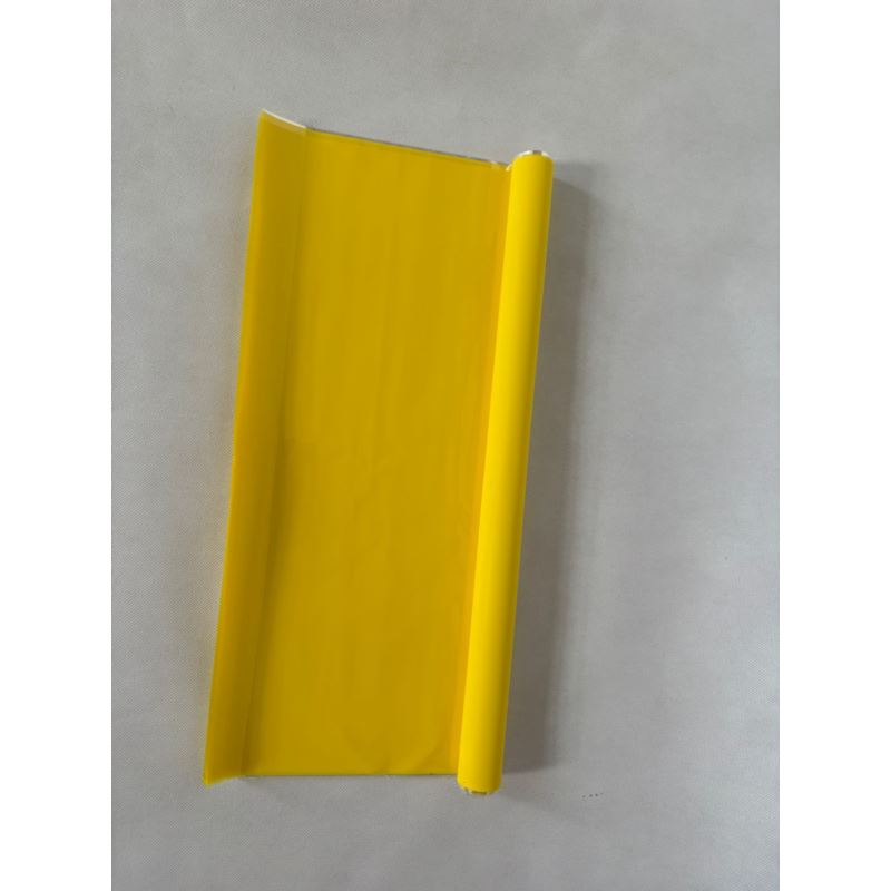Folia celofan arkusz 50x70cm. żółty mat 50 szt.