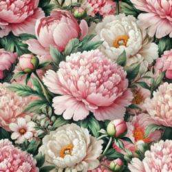 Serwetki Aha kwiaty KW 130 33cm