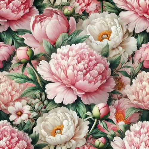 Serwetki Aha kwiaty KW 130 33cm